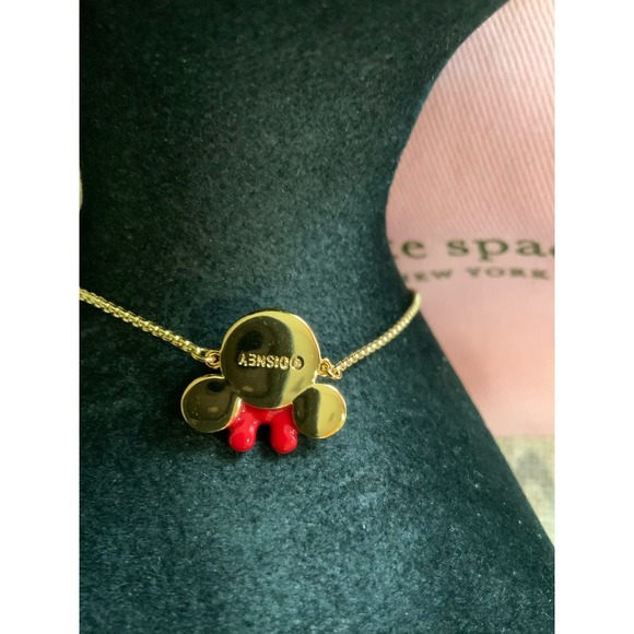 Kate Spade New York Minnie Mouse Goldtone  Bracelet - Picture 2 of 3